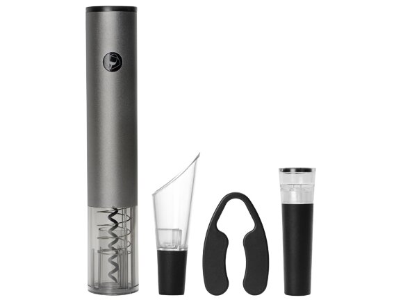 Набор винных аксессуаров Palermo с электрическим штопором на док-станции Набор винных аксессуаров Palermo с электрическим штопором на док-станции