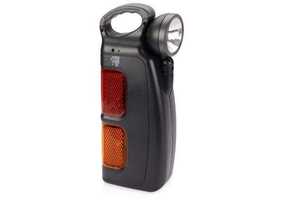 Набор инструментов автомобилиста с фонарем, 14 предметов, черный Набор инструментов автомобилиста с фонарем, 14 предметов, черный