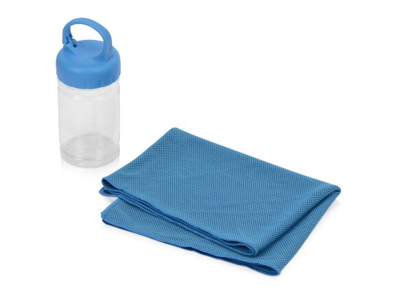 Набор для фитнеса Cross, голубой Набор для фитнеса Cross, голубой