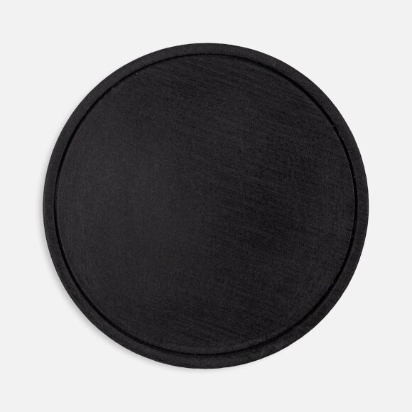 Лейбл из ПВХ Dzeta Round, L, черный Лейбл из ПВХ Dzeta Round, L, черный