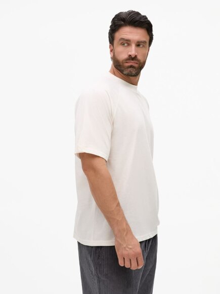 Футболка унисекс оверсайз T2, молочно-белая