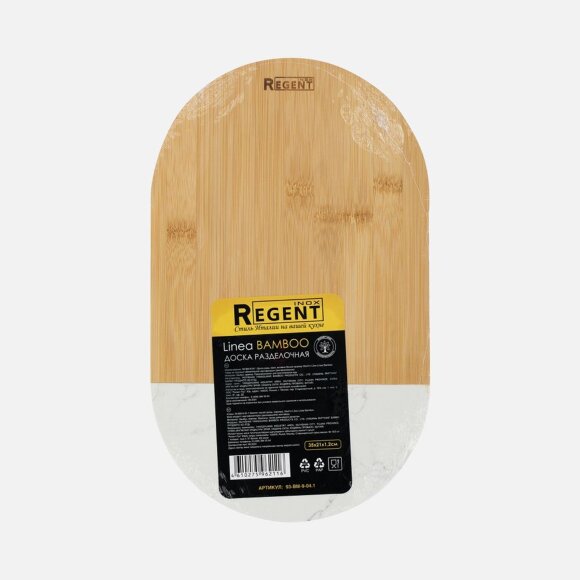 Доска разделочная Linea Bamboo, овальная Доска разделочная Linea Bamboo, овальная