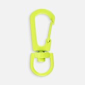 Застежка-карабин Snap Hook, S, желтый неон