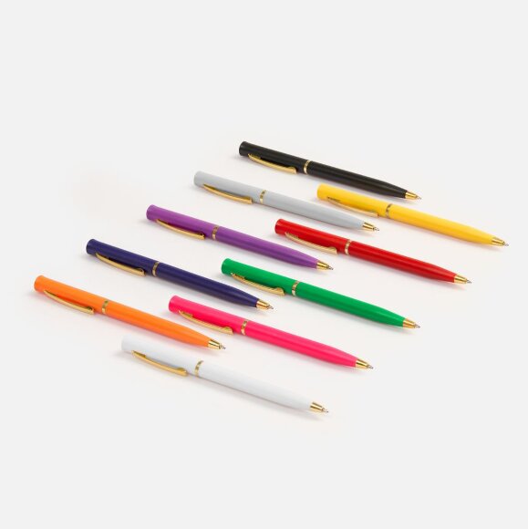 Ручка шариковая Euro Gold, красная Ручка шариковая Euro Gold, красная