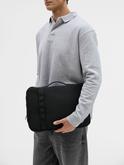 Сумка для ноутбука Crosshub, черная