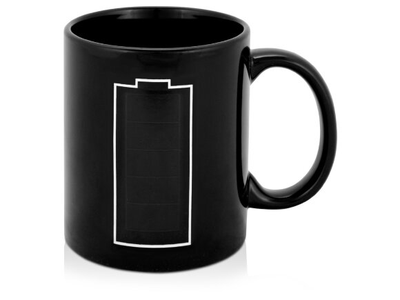 Кружка на 320 мл, черный Кружка на 320 мл, черный