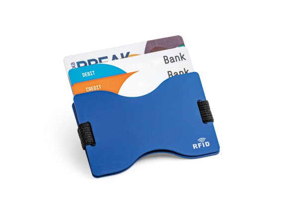 MULLER. Визитница с защитой RFID, Королевский синий MULLER. Визитница с защитой RFID, Королевский синий