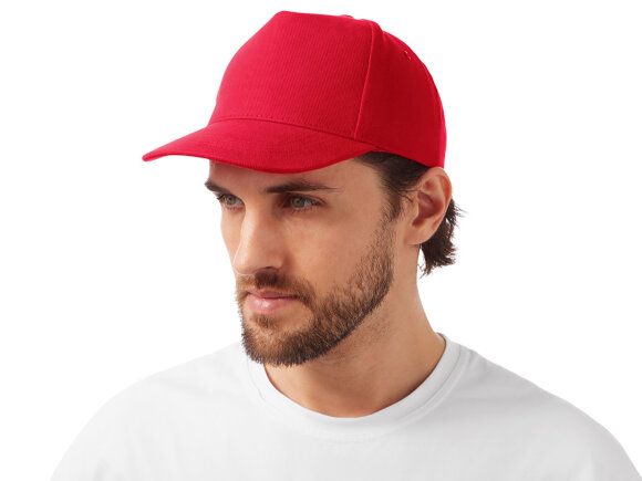 Бейсболка Florida 350 5-панельная, красный Бейсболка Florida 350 5-панельная, красный