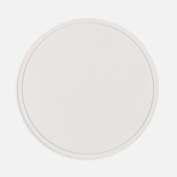 Лейбл из ПВХ Dzeta Round, L, белый Лейбл из ПВХ Dzeta Round, L, белый