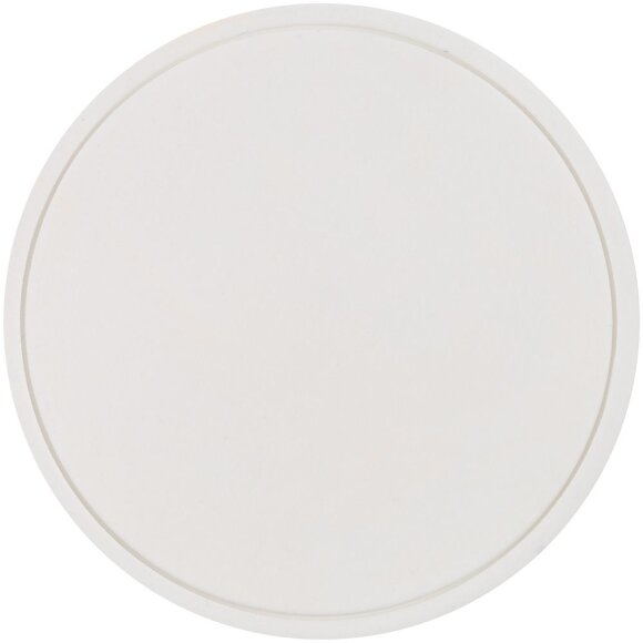 Лейбл из ПВХ Dzeta Round, L, белый