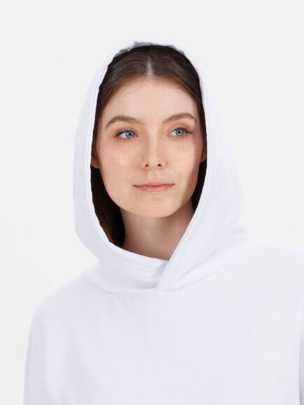 Худи оверсайз унисекс Outshine, белое