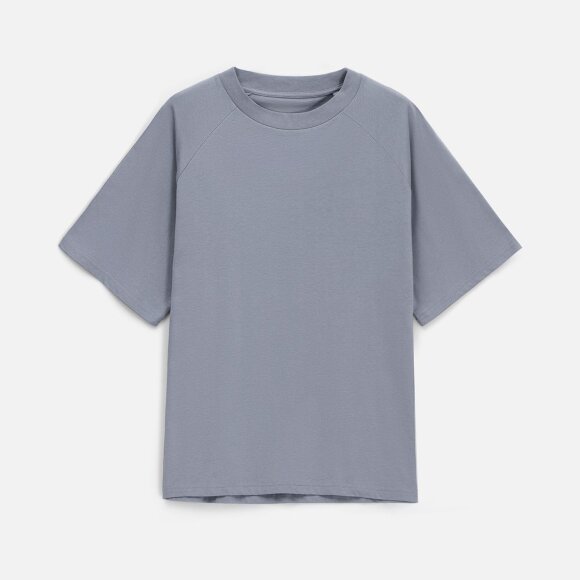 Футболка унисекс оверсайз T2, серая