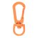 Застежка-карабин Snap Hook, S, оранжевый неон Застежка-карабин Snap Hook, S, оранжевый неон
