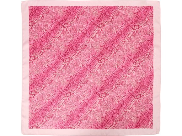 Платок розовый 500*515 мм в подарочном мешке Платок розовый 500*515 мм в подарочном мешке
