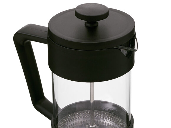 Пластиковый френч-пресс Intense, 600мл, черный Пластиковый френч-пресс Intense, 600мл, черный