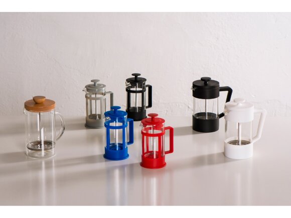 Пластиковый френч-пресс Intense, 600мл, черный Пластиковый френч-пресс Intense, 600мл, черный