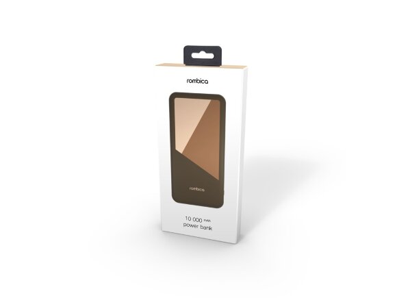 Внешний аккумулятор Rombica NEO Bright 2C, коричневый
