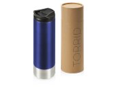 Герметичная термокружка c двойными стенками и медным слоем Torrid, 470 мл, темно-синий