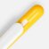 Ручка шариковая Swiper, желтая с белым