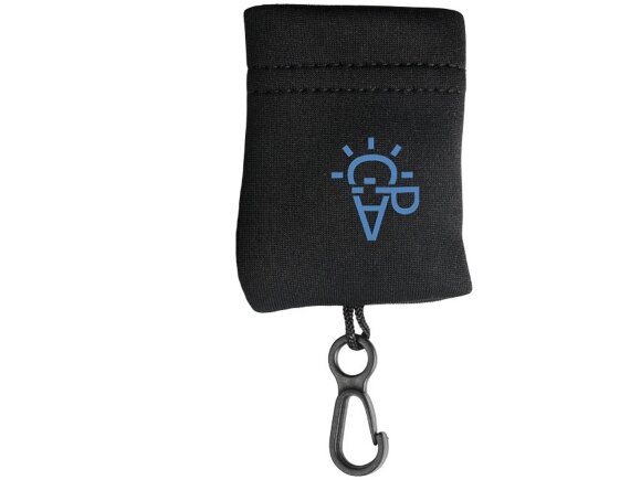 Очищающая салфетка Neat из микрофибры в чехле, черный Очищающая салфетка Neat из микрофибры в чехле, черный