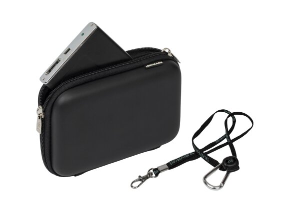 Чехол для жесткого диска из кожзама 9102, черный Чехол для жесткого диска из кожзама 9102, черный