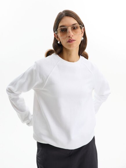 Свитшот унисекс Space, белый Свитшот унисекс Space, белый