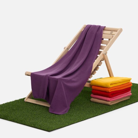 Флисовый плед Warm&Peace XL, фиолетовый Флисовый плед Warm&Peace XL, фиолетовый