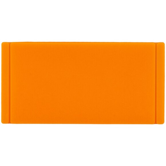 Лейбл из ПВХ Dzeta, XS, оранжевый неон