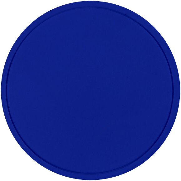 Лейбл ПВХ Dzeta Round, L, синий Лейбл ПВХ Dzeta Round, L, синий