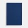 Ежедневник Flat, недатированный, синий, ver.2