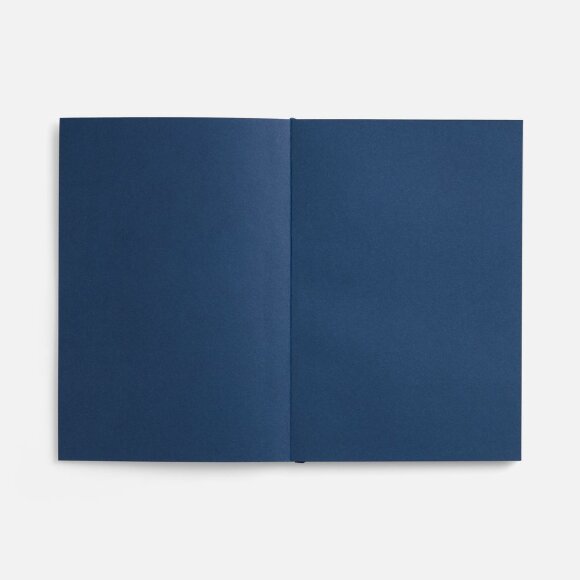 Ежедневник Flat, недатированный, синий, ver.2