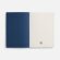 Ежедневник Flat, недатированный, синий, ver.2