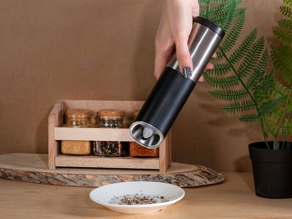 Гравитационная электрическая мельница для соли и перца Mr.Mill Гравитационная электрическая мельница для соли и перца Mr.Mill