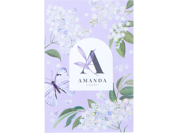 Открытка под запечатку, А6 Открытка под запечатку, А6