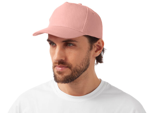 Бейсболка Florida 350 5-панельная, лососевый
