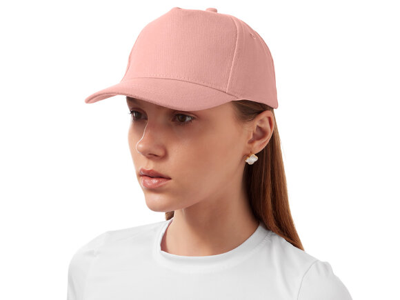 Бейсболка Florida 350 5-панельная, лососевый