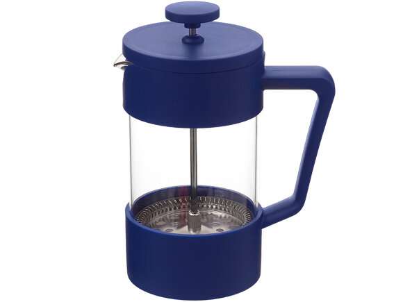 Пластиковый френч-пресс Intense, 600мл, темно-синий Пластиковый френч-пресс Intense, 600мл, темно-синий