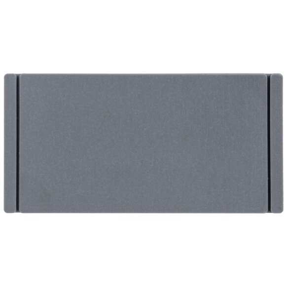 Лейбл из ПВХ Dzeta, XS, серый