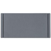 Лейбл из ПВХ Dzeta, XS, серый