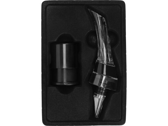 Набор для вина Positano с аэратором и вакуумной пробкой Набор для вина Positano с аэратором и вакуумной пробкой