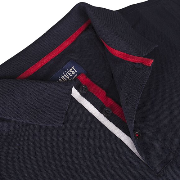 Рубашка поло женская Antreville, темно-синяя Рубашка поло женская Antreville, темно-синяя