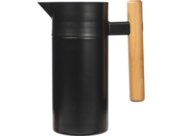 Вакуумный термокувшин Arctic с ситечком, 1200мл, черный Вакуумный термокувшин Arctic с ситечком, 1200мл, черный