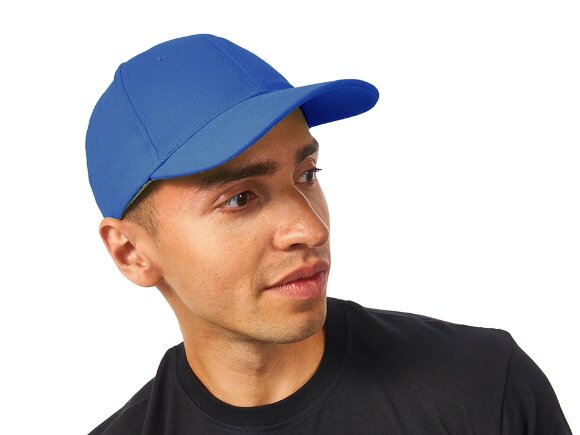Бейсболка Detroit 6-ти панельная, классический синий Бейсболка Detroit 6-ти панельная, классический синий