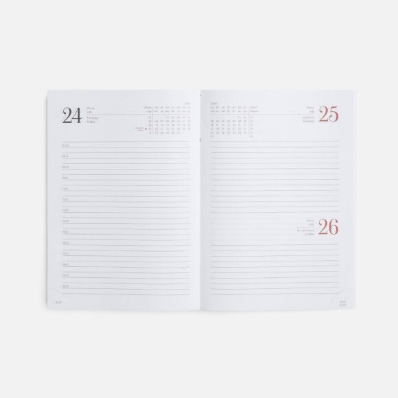 Ежедневник New Nebraska, датированный, коричневый Ежедневник New Nebraska, датированный, коричневый