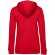 Толстовка с капюшоном женская Hoodie, красная