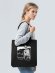 Холщовая сумка «Копай», черная Холщовая сумка «Копай», черная