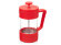Пластиковый френч-пресс Intense, 600мл, красный