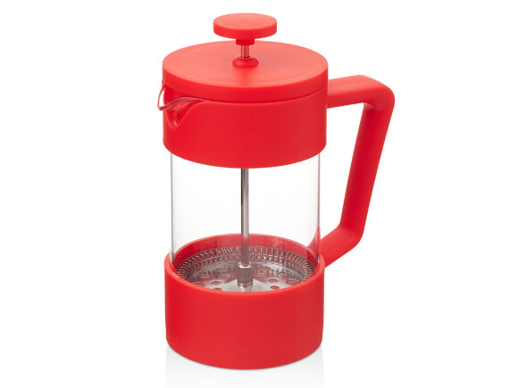 Пластиковый френч-пресс Intense, 600мл, красный Пластиковый френч-пресс Intense, 600мл, красный