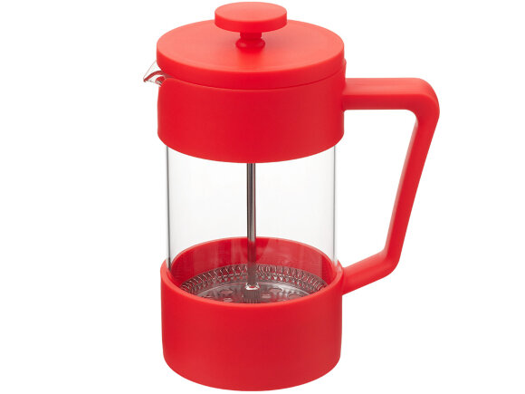 Пластиковый френч-пресс Intense, 600мл, красный Пластиковый френч-пресс Intense, 600мл, красный