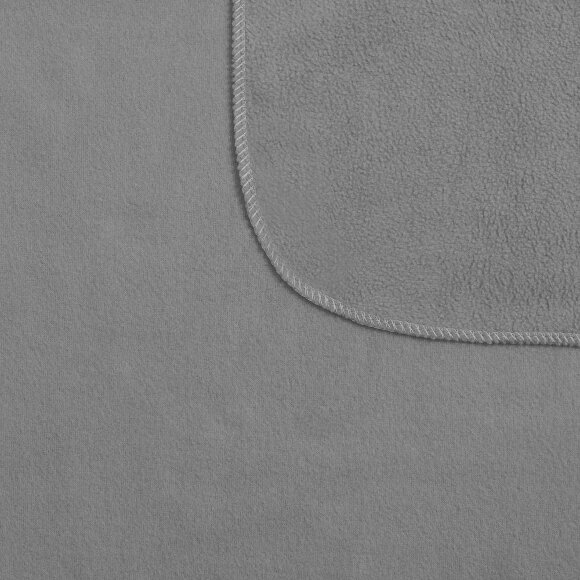 Флисовый плед Warm&Peace XL, серый